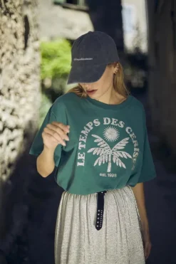 Le Temps des Cerises T-Shirt Cassio Vert Sapin Forest Fashion