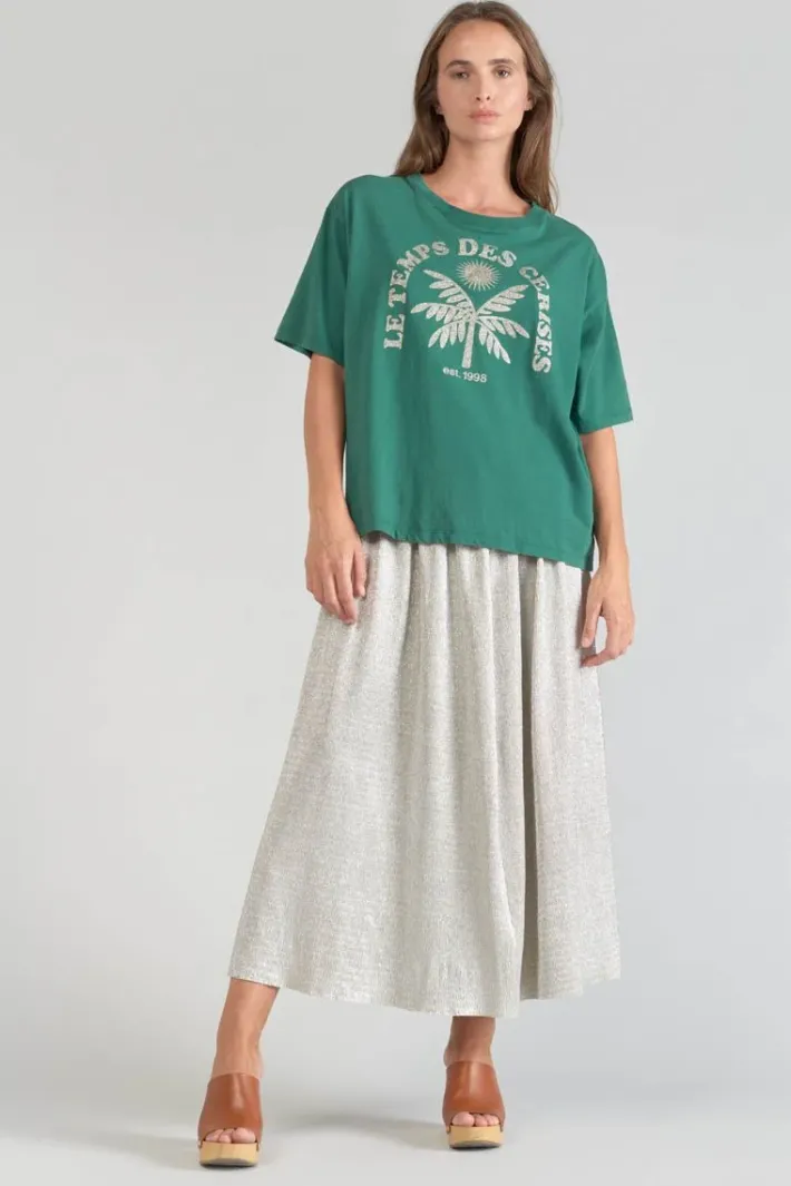 Le Temps des Cerises T-Shirt Cassio Vert Sapin Forest Fashion