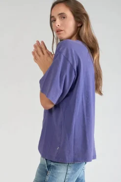 Le Temps des Cerises T-Shirt Cassio Violet Aqua Fashion