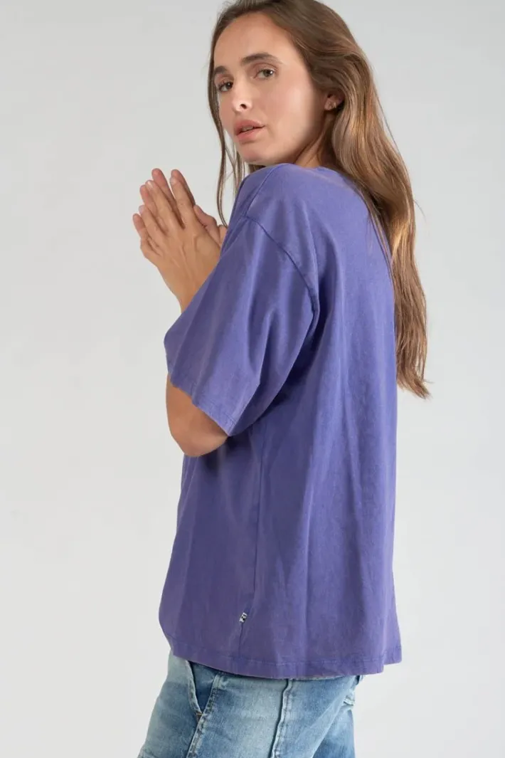 Le Temps des Cerises T-Shirt Cassio Violet Aqua Fashion