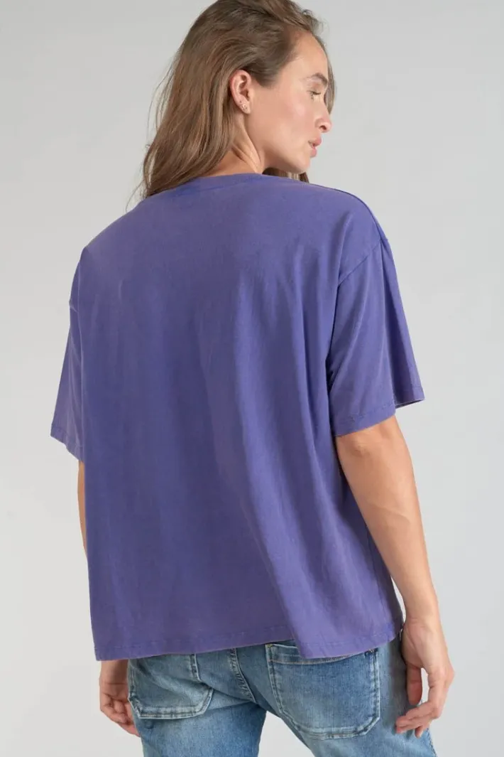 Le Temps des Cerises T-Shirt Cassio Violet Aqua Fashion