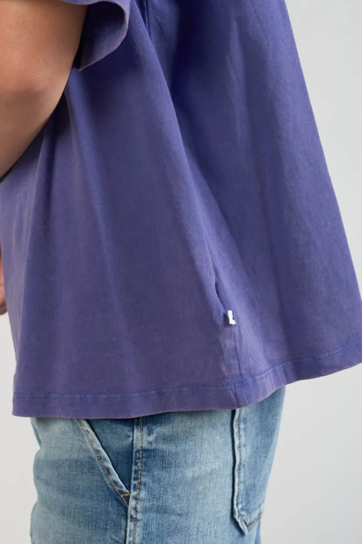 Le Temps des Cerises T-Shirt Cassio Violet Aqua Fashion