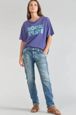 Le Temps des Cerises T-Shirt Cassio Violet Aqua Fashion
