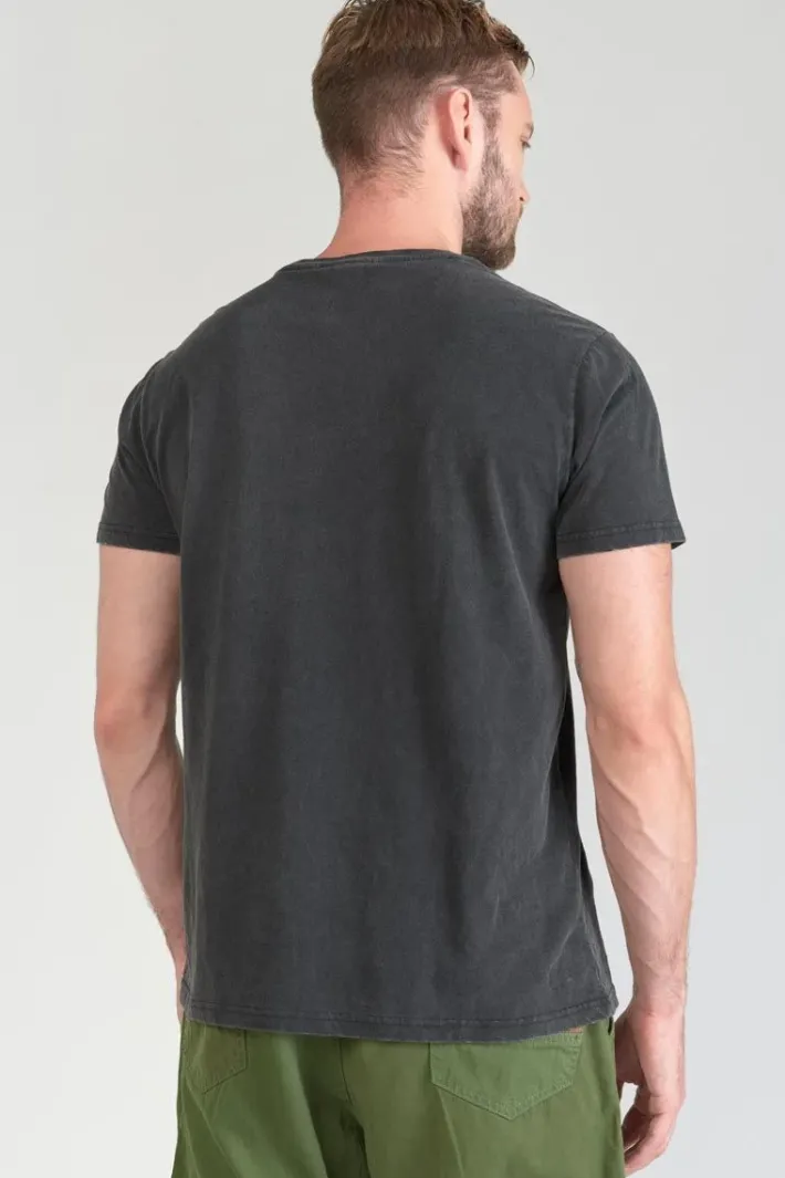Le Temps des Cerises T-Shirt Gabrent Gris Delave Imprime Outlet