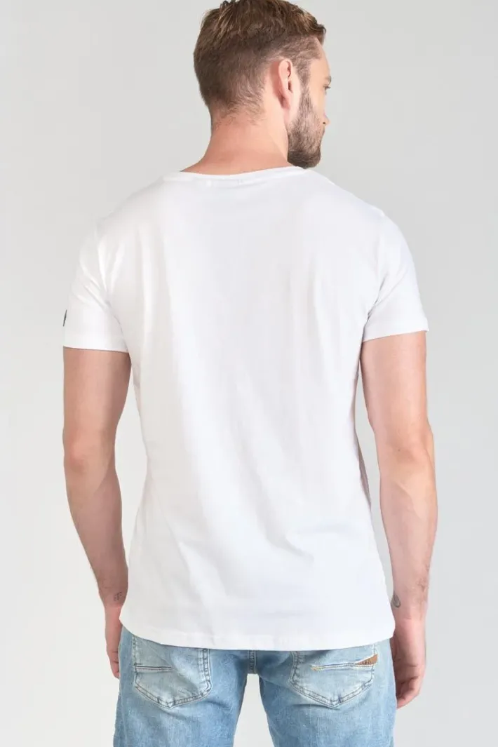 Le Temps des Cerises T-Shirt Gan Blanc Imprime White Shop