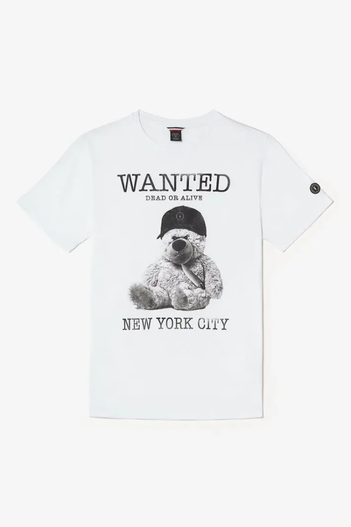 Le Temps des Cerises T-Shirt Gaspa Blanc Imprime White Discount