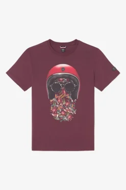Le Temps des Cerises T-Shirt Gregor Lie De Vin Imprime Wine Sale
