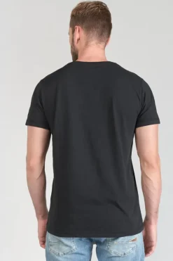 Le Temps des Cerises T-Shirt Gregor Noir Imprime Black Online