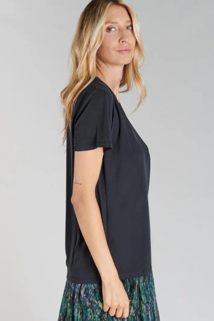 Le Temps des Cerises T-Shirt Lola Noir Black Sale