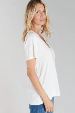 Le Temps des Cerises T-Shirt Lola Vanille Vanilla Cheap