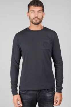Le Temps des Cerises T-Shirt Manches Longues Laia Noir Black Clearance