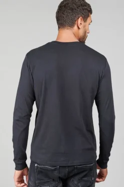 Le Temps des Cerises T-Shirt Manches Longues Laia Noir Black Clearance