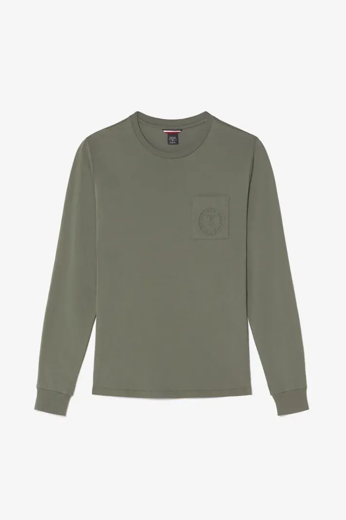 Le Temps des Cerises T-Shirt Manches Longues Laia Kaki Lizard Best Sale