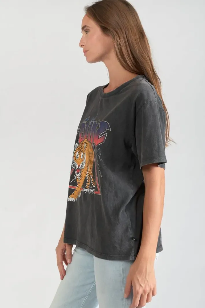 Le Temps des Cerises T-Shirt Maryland Gris Delave Cheap