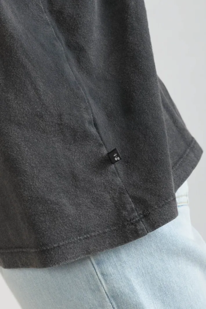 Le Temps des Cerises T-Shirt Maryland Gris Delave Cheap