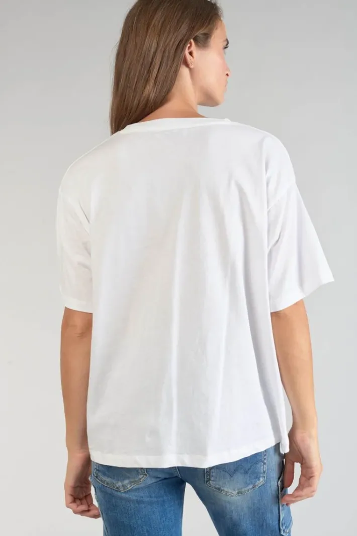Le Temps des Cerises T-Shirt Moona Blanc Imprime Ice Cream Cheap