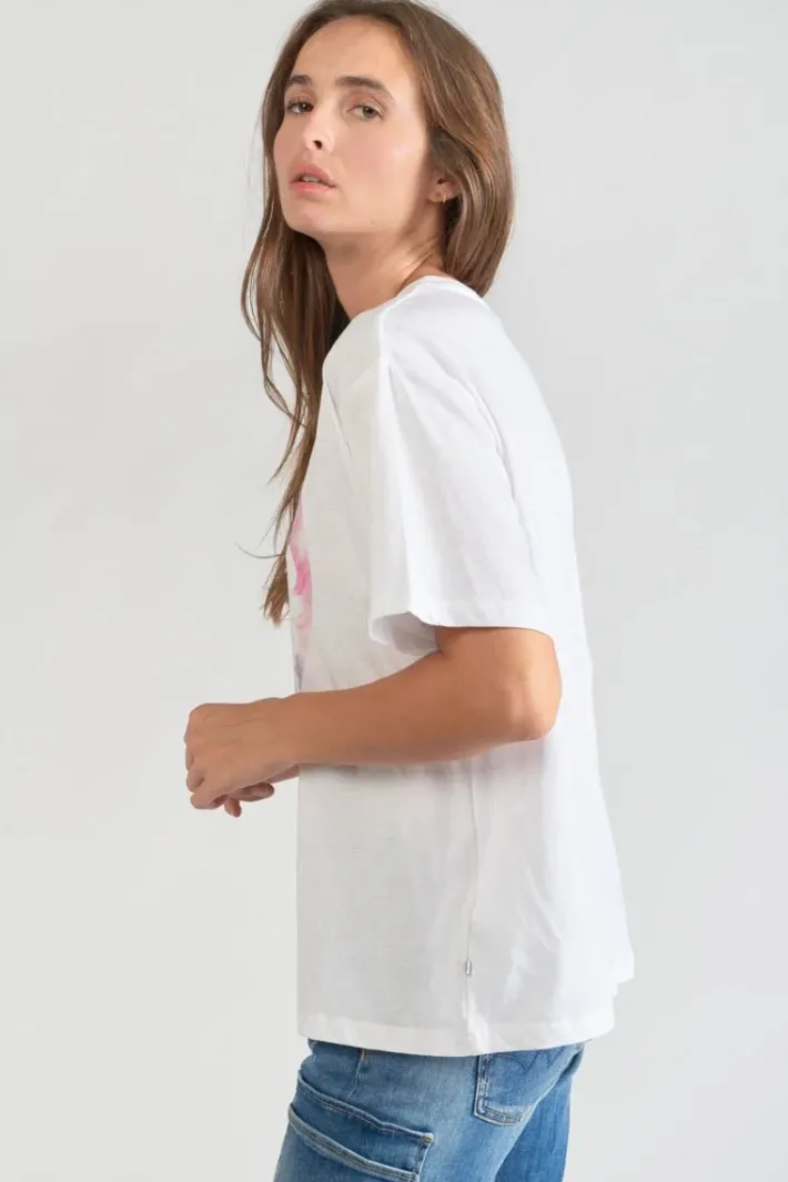Le Temps des Cerises T-Shirt Moona Blanc Imprime Ice Cream Cheap