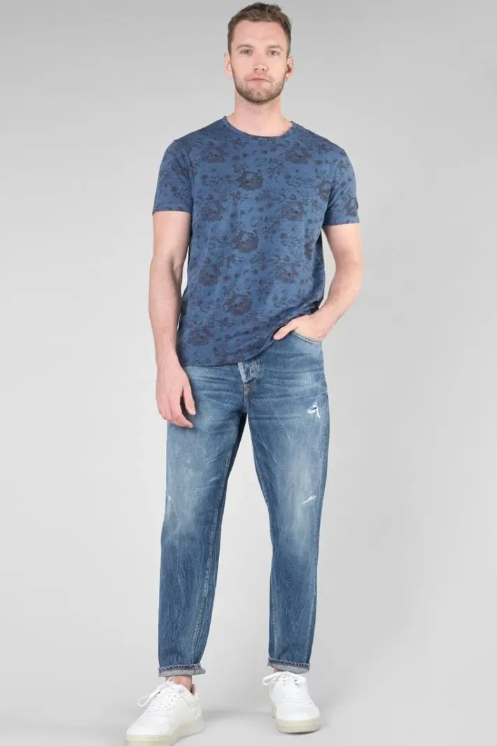 Le Temps des Cerises T-Shirt Pagan Bleu A Motif Wing Best Sale