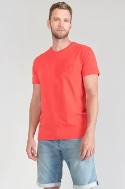 Le Temps des Cerises T-Shirt Paia Corail Piment Sale