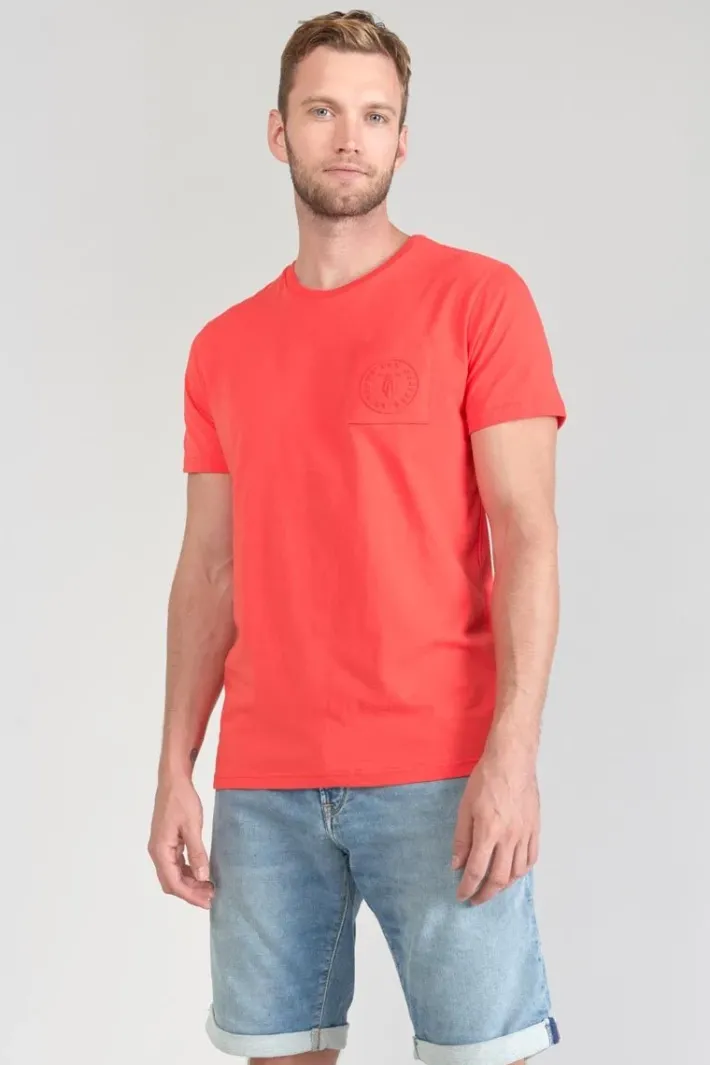 Le Temps des Cerises T-Shirt Paia Corail Piment Sale