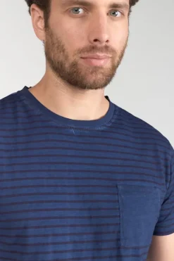 Le Temps des Cerises T-Shirt Rable A Rayures Peacoat New