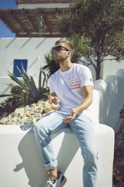 Le Temps des Cerises T-Shirt Saros Blanc White Cheap