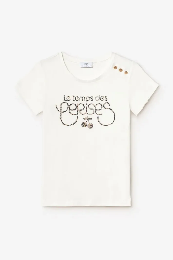 Le Temps des Cerises T-Shirt Savana Blanc Imprime Ice Cream Online