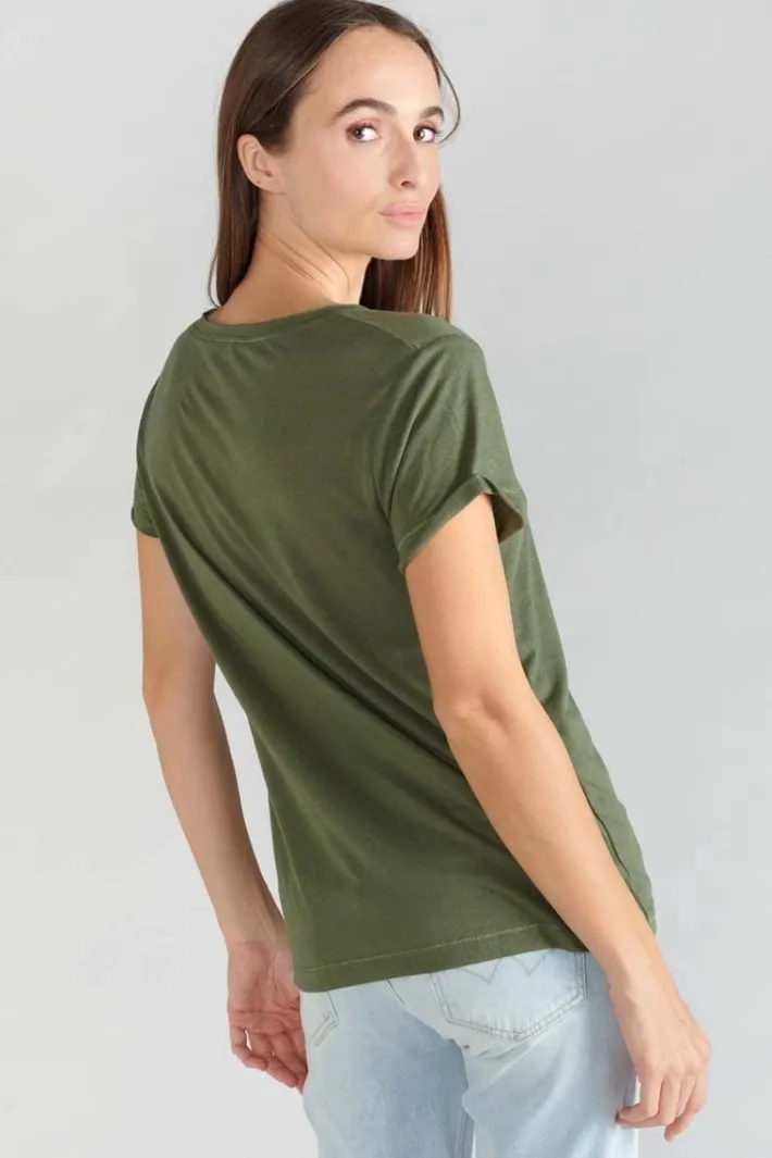 Le Temps des Cerises T-Shirt Smallvtrame Kaki Lizard Sale