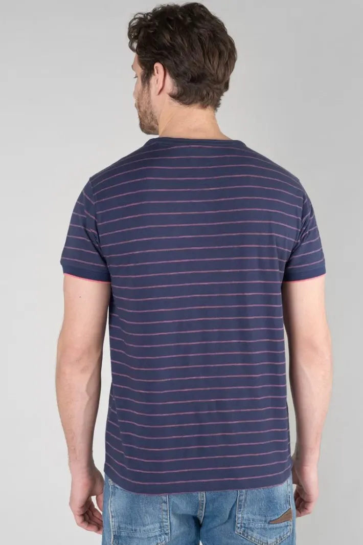 Le Temps des Cerises T-Shirt Velas Bleu Marine A Rayures Peacoat Sale