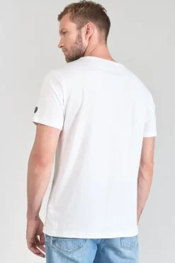 Le Temps des Cerises T-Shirt Yair Blanc Imprime White Sale