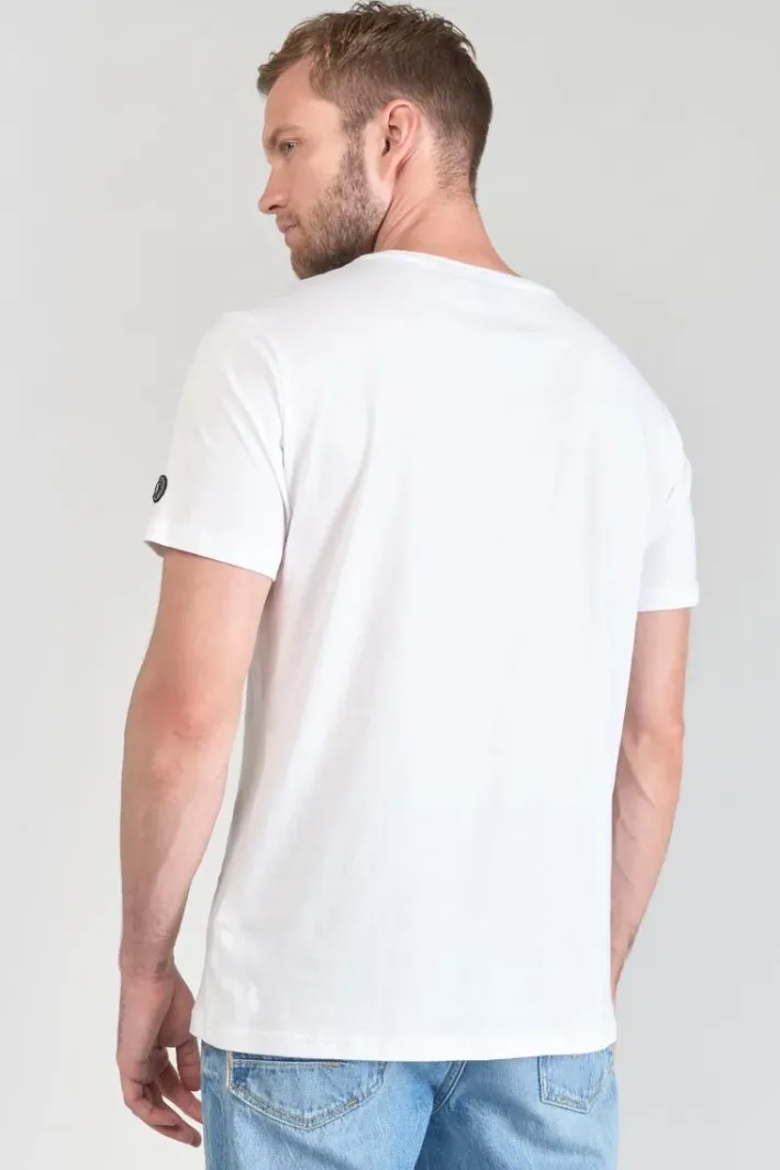 Le Temps des Cerises T-Shirt Yair Blanc Imprime White Sale