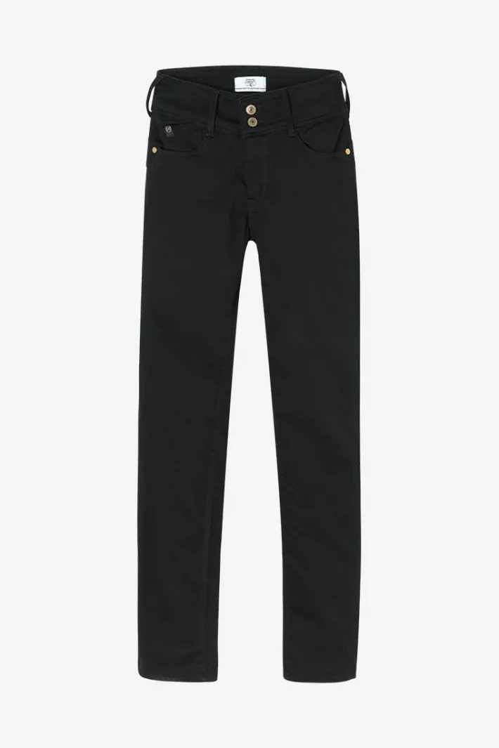Le Temps des Cerises Ultra Pulp Slim Taille Haute Jeans Noir N°0 Black New