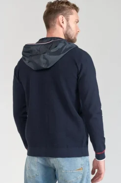 Le Temps des Cerises Veste Bi-Matiere Mistre Bleu Marine Peacoat Best Sale
