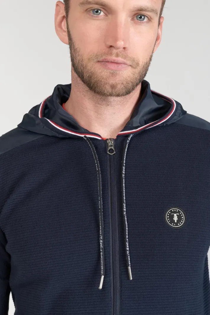 Le Temps des Cerises Veste Bi-Matiere Mistre Bleu Marine Peacoat Best Sale