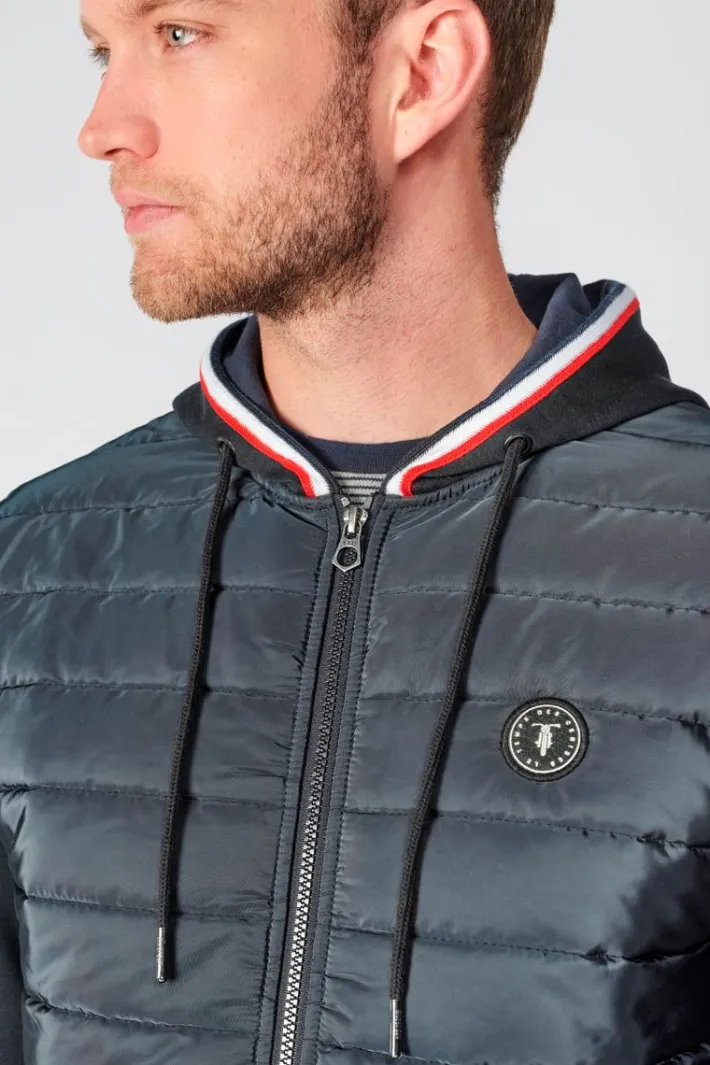 Le Temps des Cerises Veste Bi-Matiere Thol Bleu Marine Galaxy Best