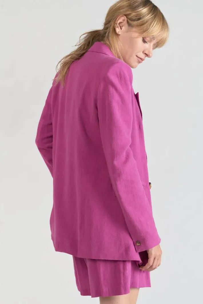 Le Temps des Cerises Veste Blazer Bek Violine Aster Shop