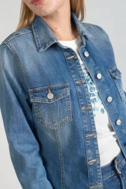 Le Temps des Cerises Veste En Jeans Bleu Lilly Blue Hot