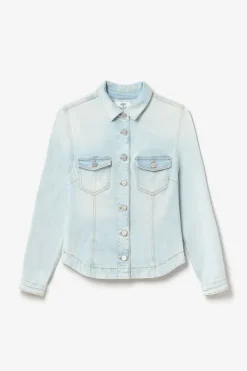 Le Temps des Cerises Veste En Jeans Lilly Bleu Tres Clair Blue New