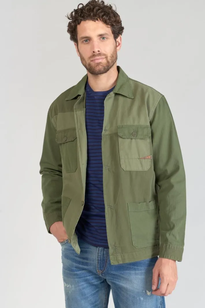 Le Temps des Cerises Veste Morgiou Kaki Vert Khaki Best Sale