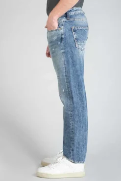 Le Temps des Cerises Vintage 700/20 Regular Jeans Destroy Bleu N°4 Blue New