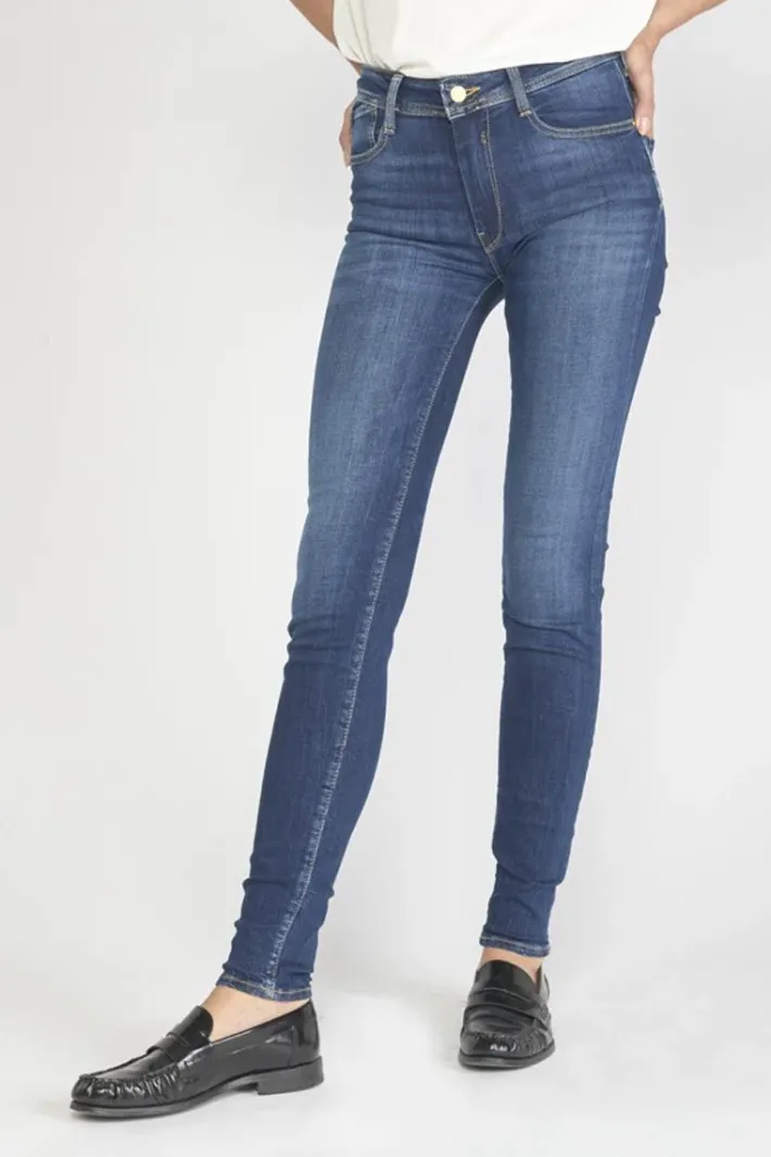 Le Temps des Cerises Vivi Pulp Slim Taille Haute Jeans Bleu N°1 Blue Hot