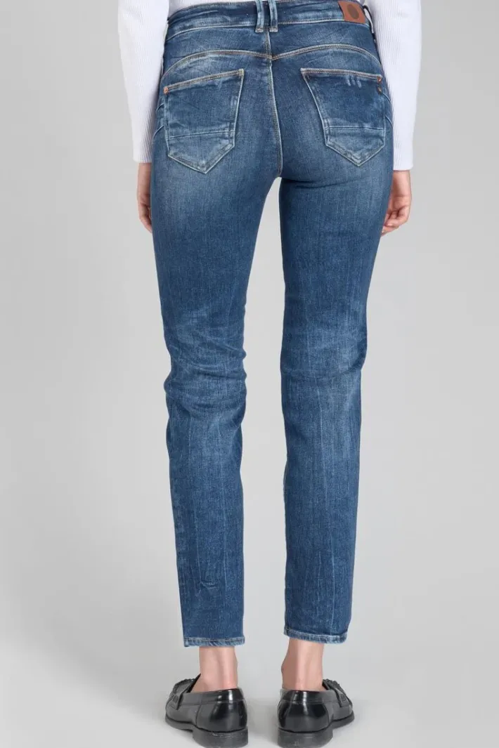 Le Temps des Cerises Zep Pulp Regular Taille Haute 7/8Eme Jeans Destroy Bleu N°2 Blue Cheap