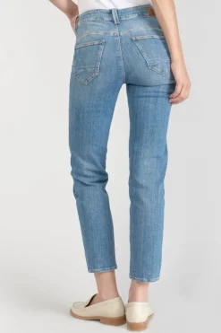 Le Temps des Cerises Zep Pulp Regular Taille Haute 7/8Eme Jeans Destroy Bleu N°4 Blue Sale
